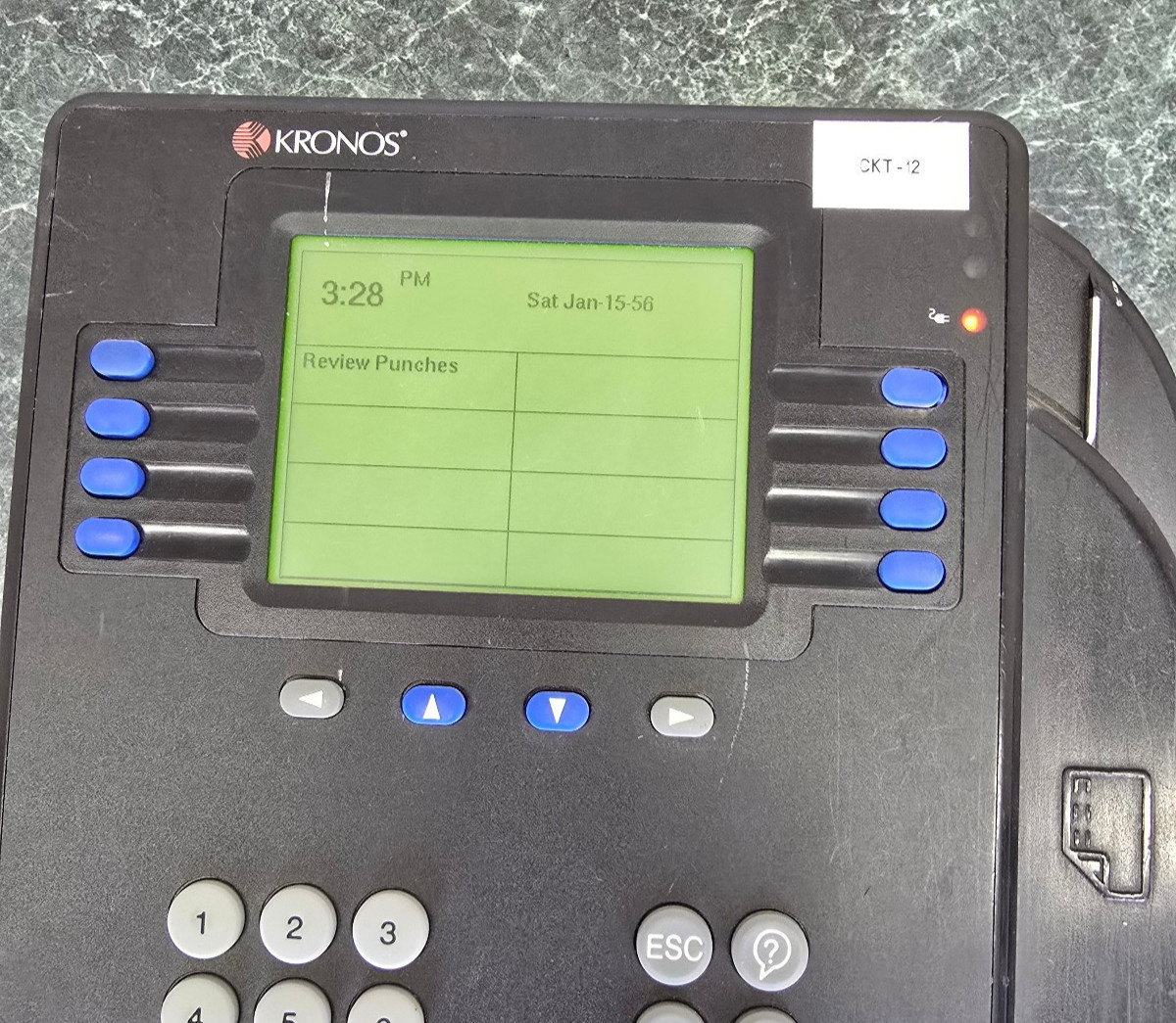 Kronos Series System 4500 Time Clock System 8602004-003