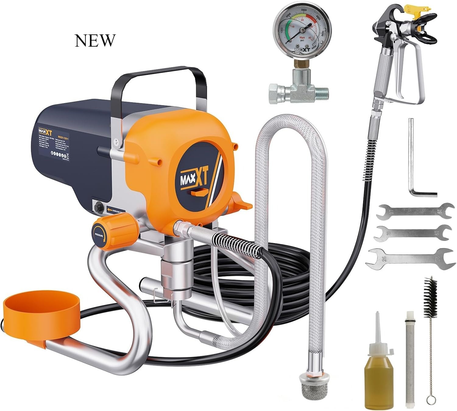 MAXXT Airless Paint Sprayers, 3300PSI Motorized Paint Sprayer with Stand,NEW