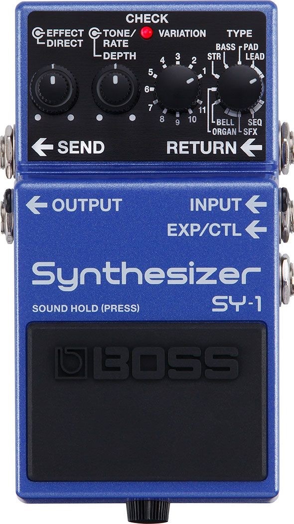 Boss SY-1 Synthesizer Guitar Effects Pedal