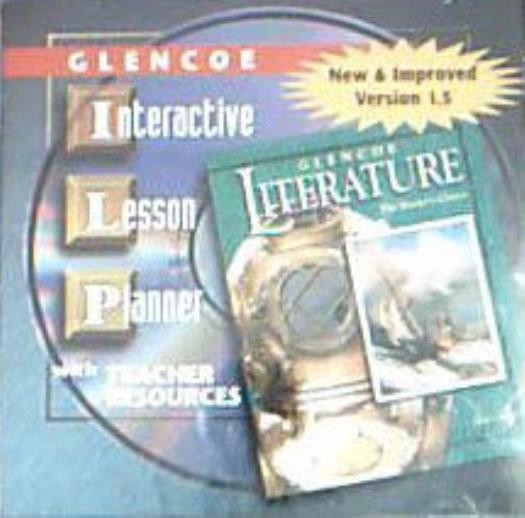Glencoe Literature Course 4 Interactive Lesson Planner PC MAC CD teacher tools!