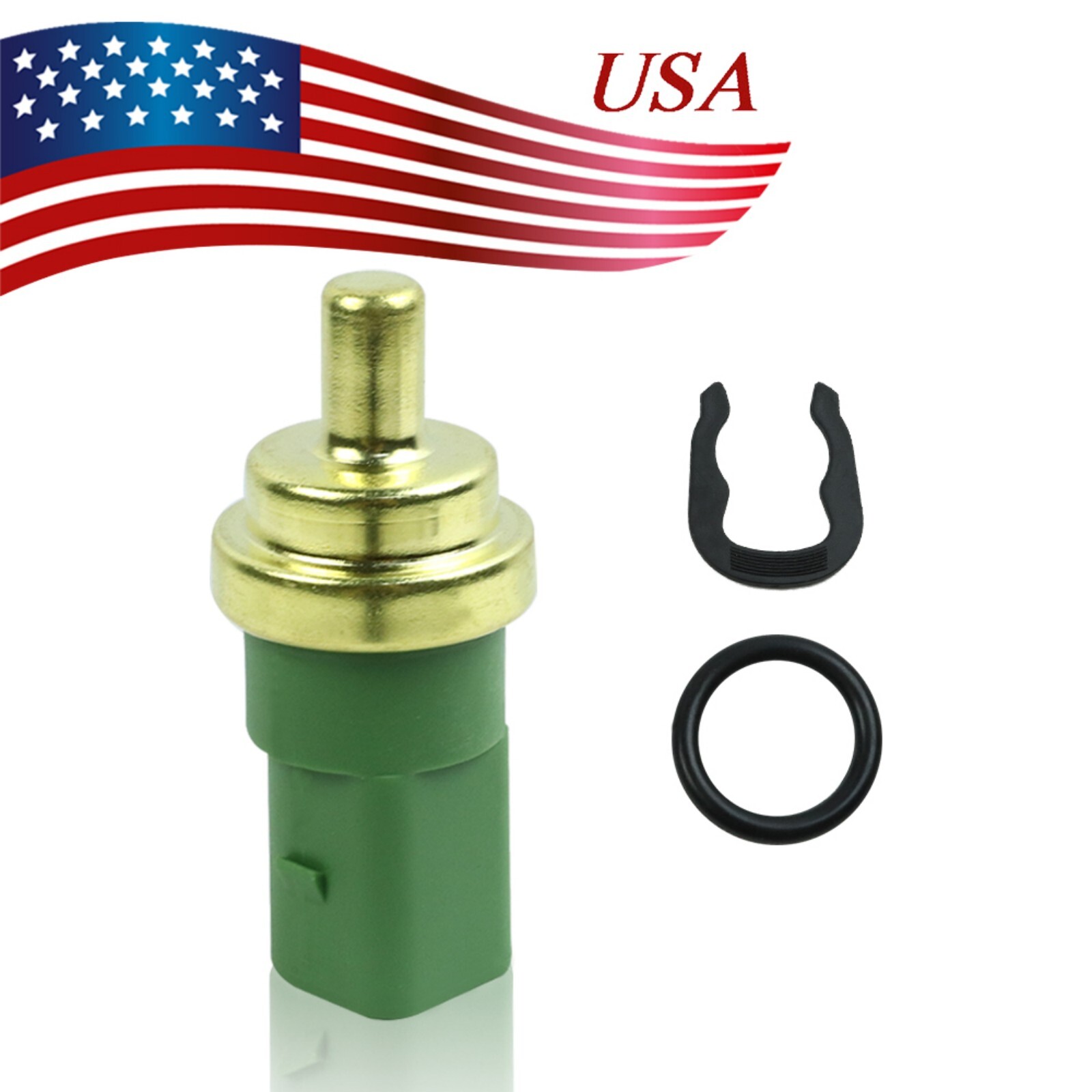 For Audi Green Coolant Temperature Sensor Water Temp Switch 059919501A