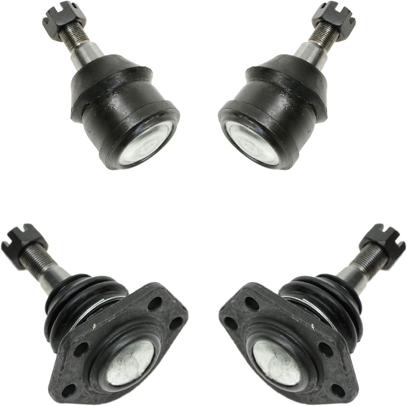 TRQ Front Ball Joint Set Compatible with 71-96 Chevrolet GMC