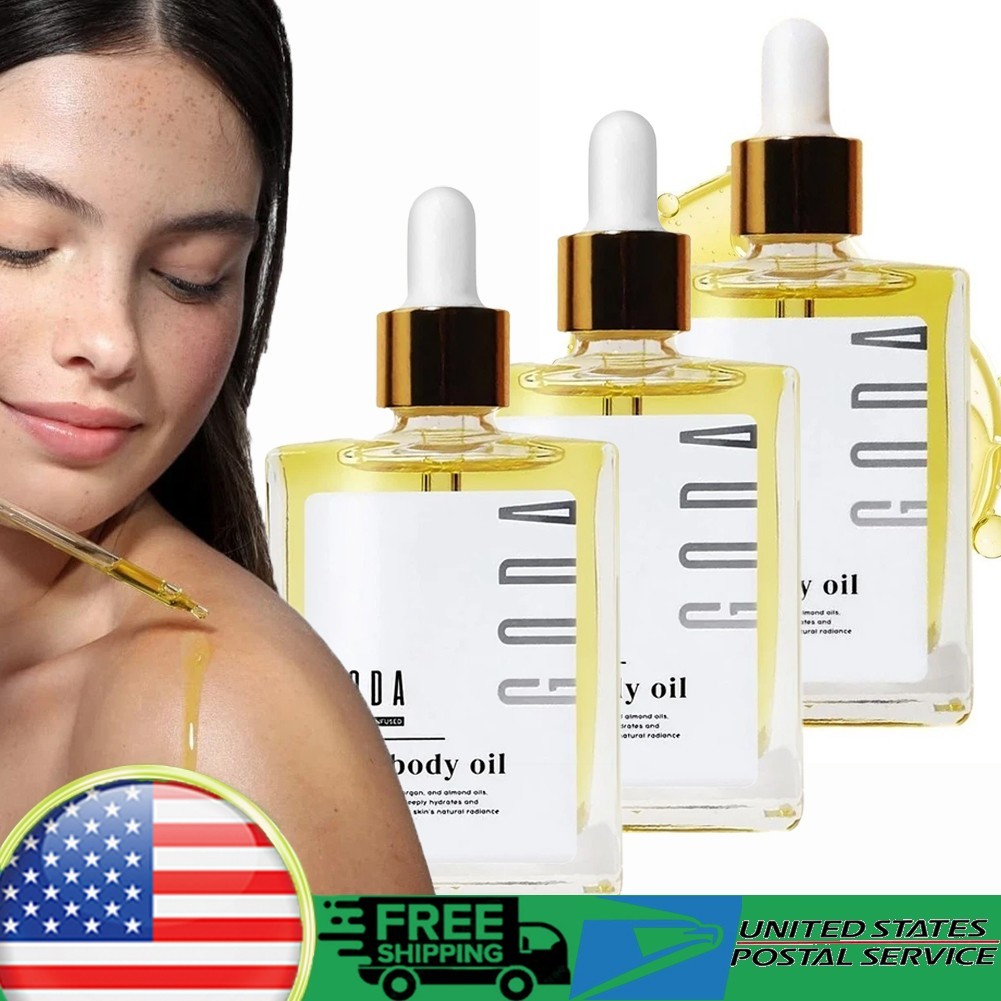 GODA Silk Body Oil,Silk Body Oil,Goda Perfume Oil,Bath & Shower Oil Smooth 50ml