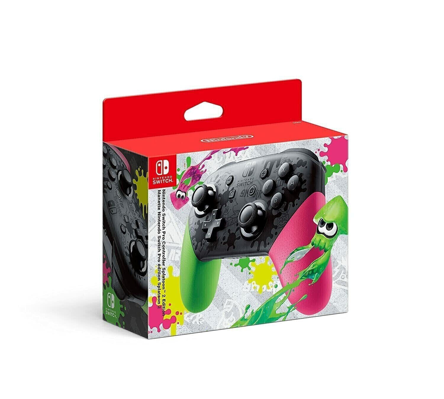 Pro Controller -  Splatoon 2 Edition New - Nintendo Switch Official Brand New!
