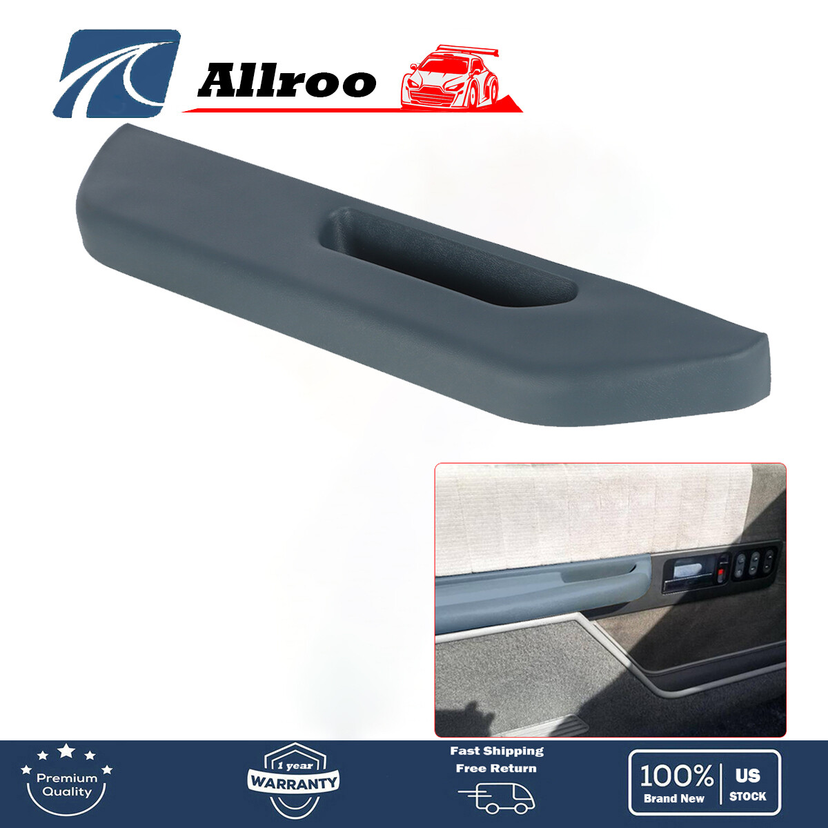 Armrest Door Front Left For Chevrolet GMC C/K 1500 2500 3500 88-94 15546487 Blue
