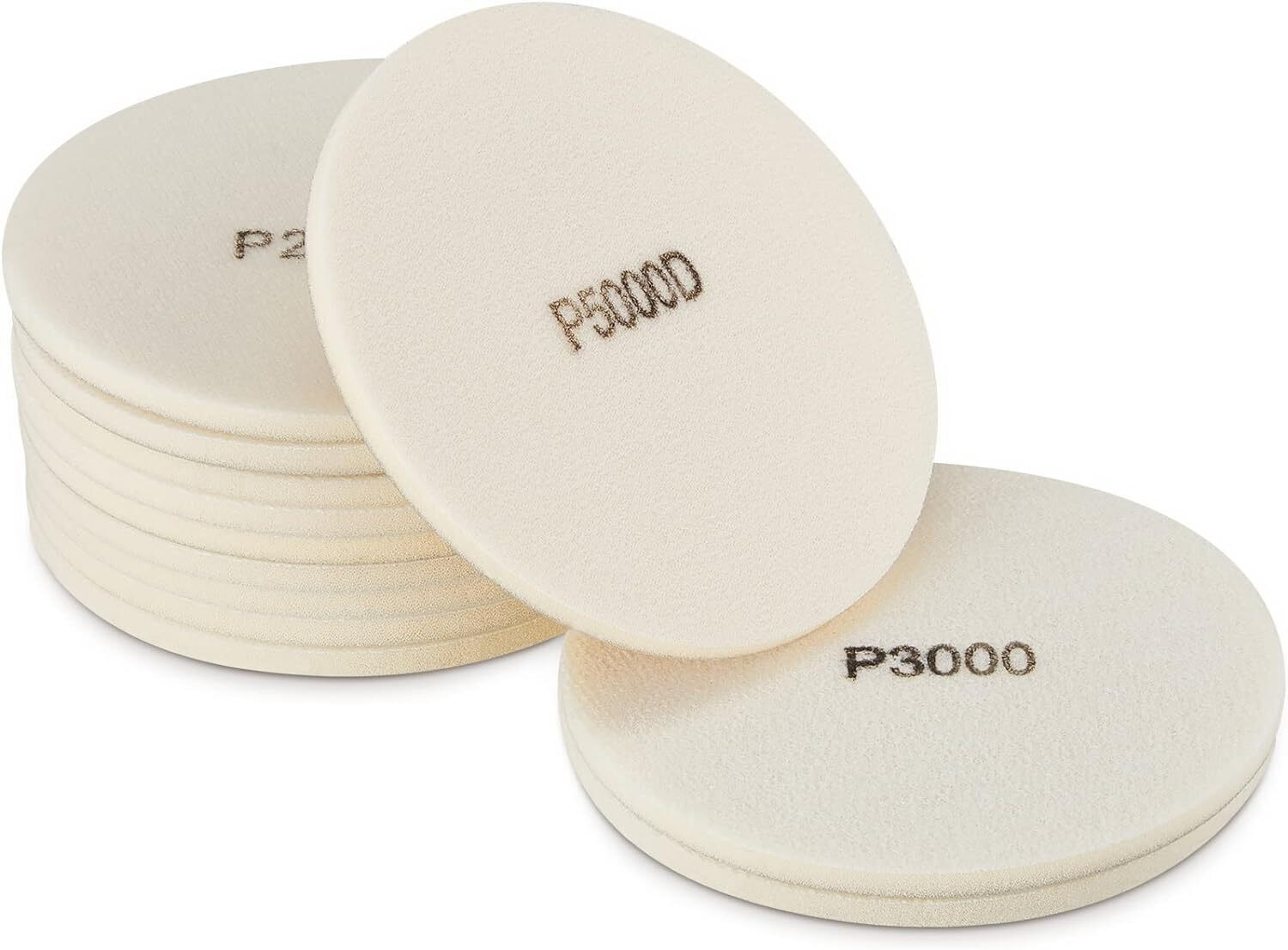 12 Pieces Bowling Ball Sanding Pad Set Bowling Ball Resurfacing Kit Bowling B...
