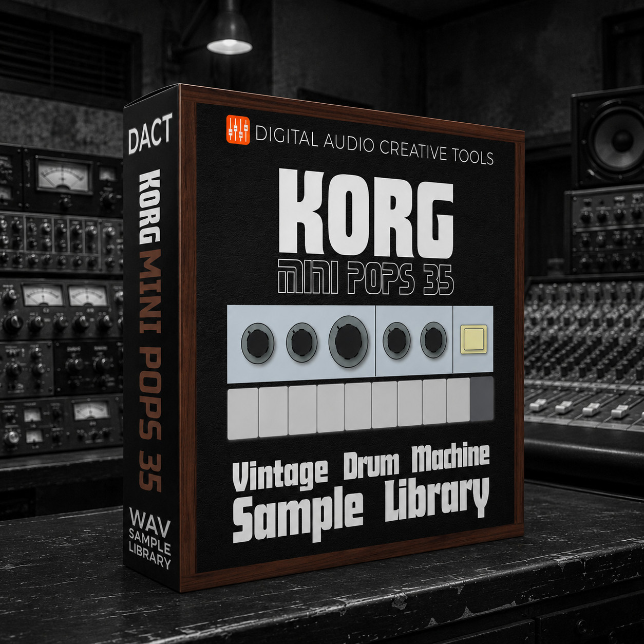 Korg Mini Pops 35 Drum Machine Sample Library
