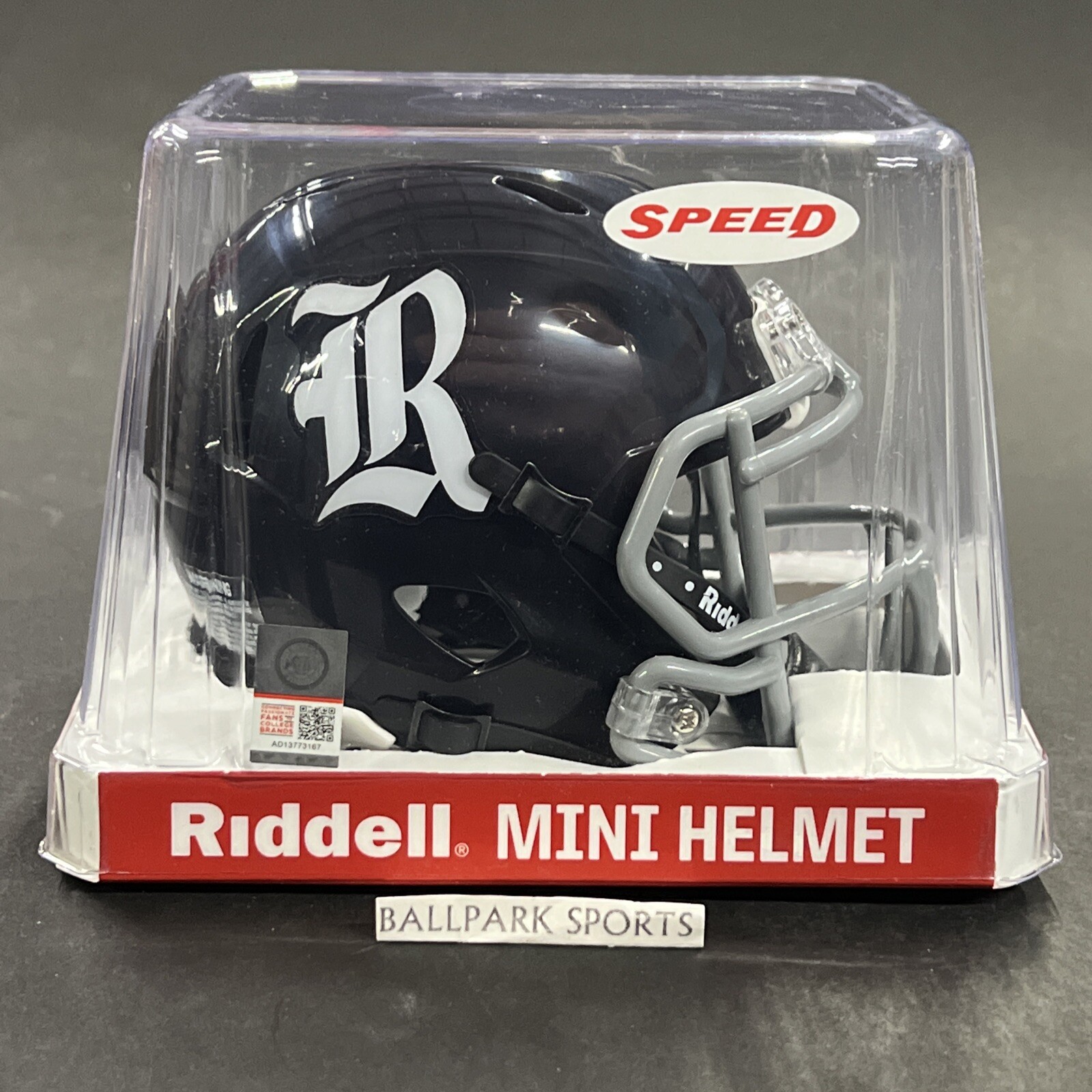 Rice Owls Speed Mini Helmet Riddell NCAA Licensed Brand New!