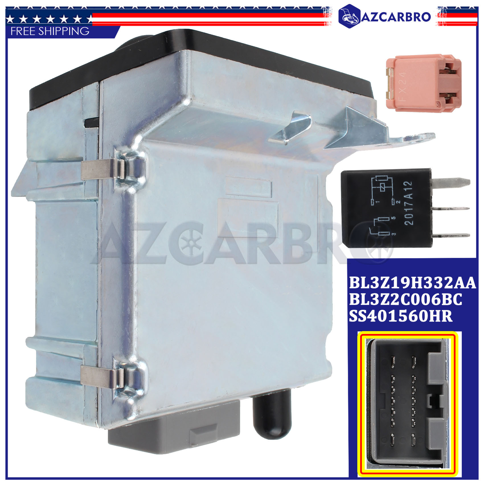 In-Dash Trailer Brake Controller Module Kit for Ford F150 2011-2014 BL3Z19H332AA