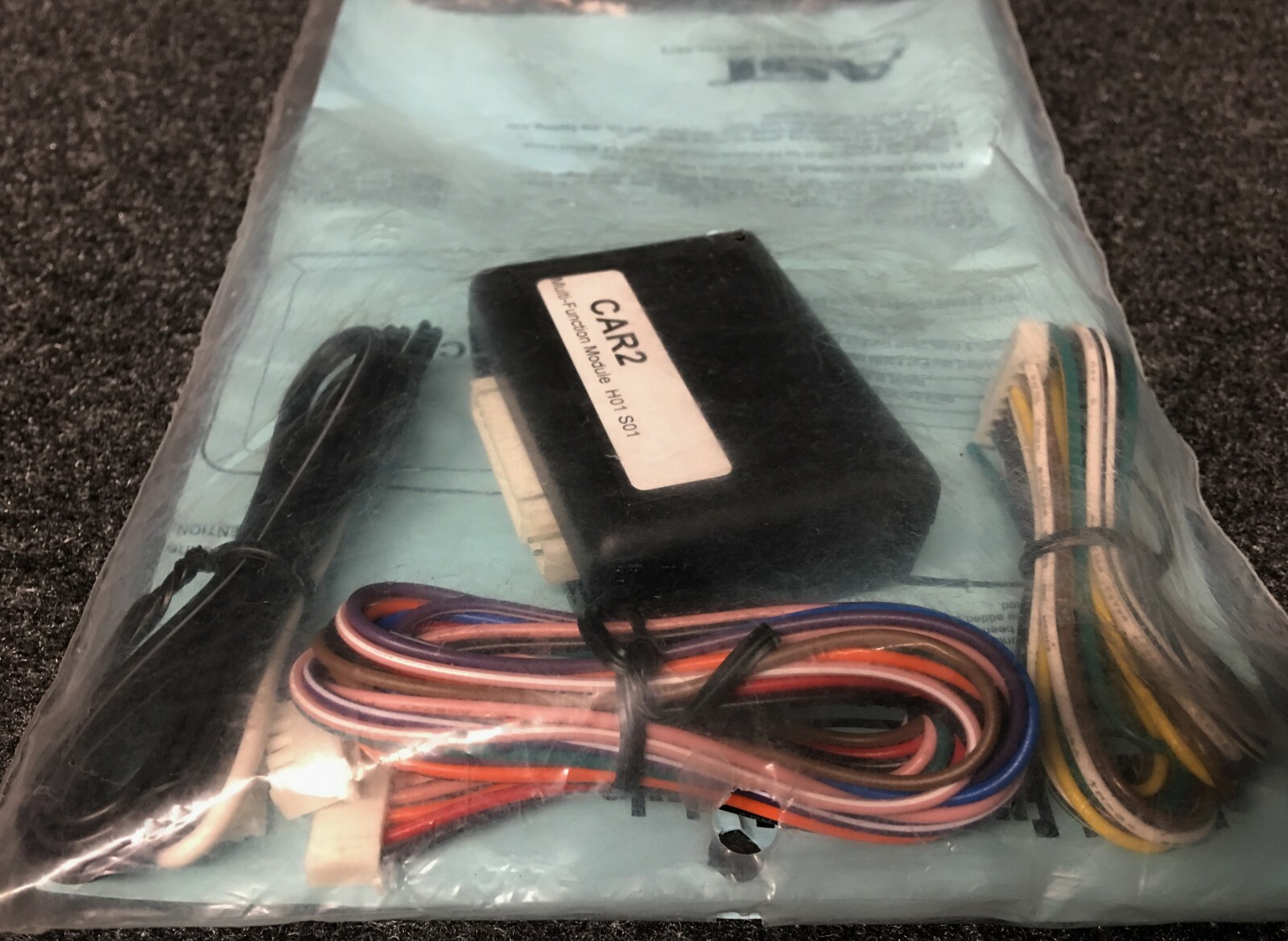 AST CAR2 MULTI FUNCTION MODULE DOORLOCK, ALARM CONTROL AND TRANSPONDER BYPASS
