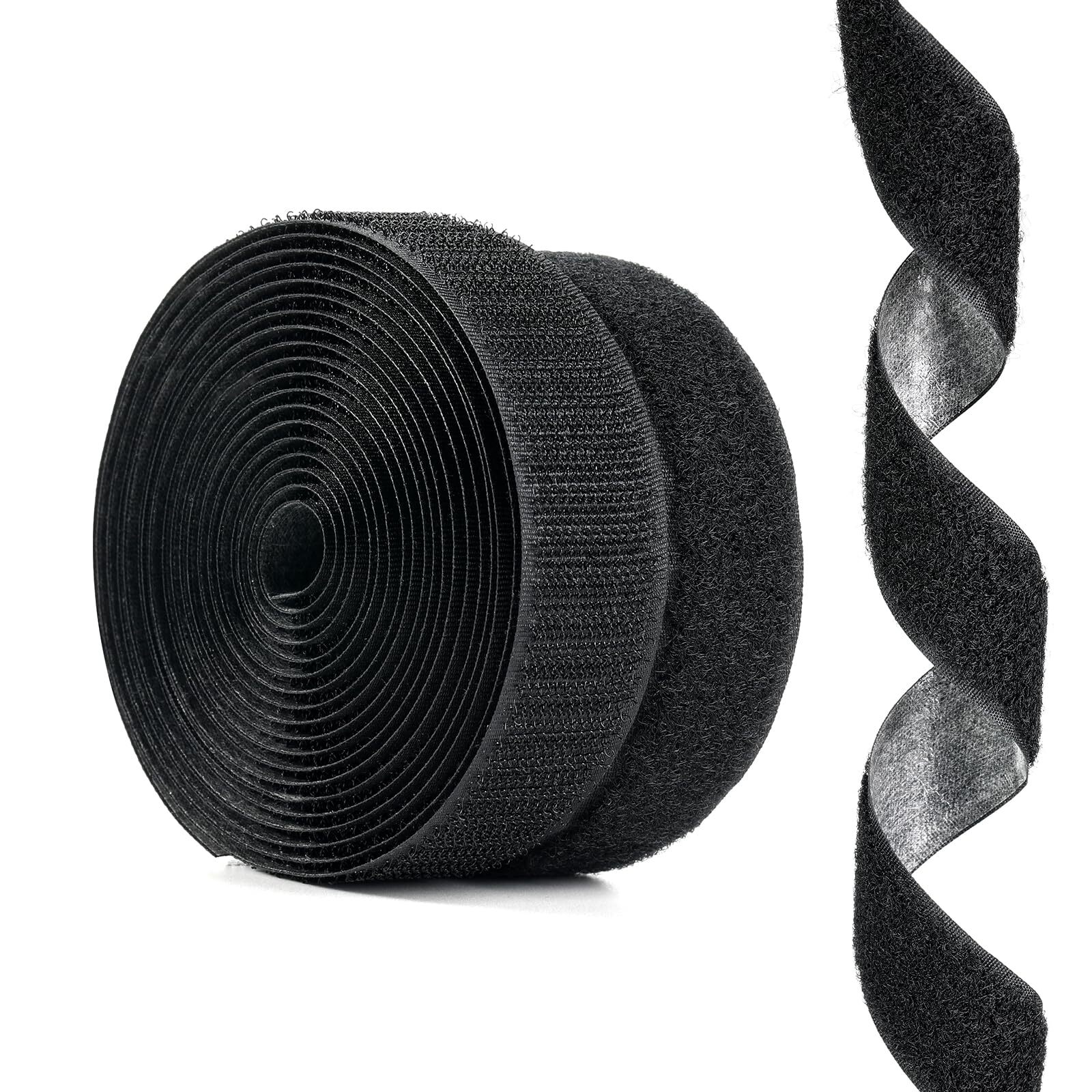 3M Hook and Loop Self Adhesive Tape Heavy Duty Adhesion Strip for Home, Office