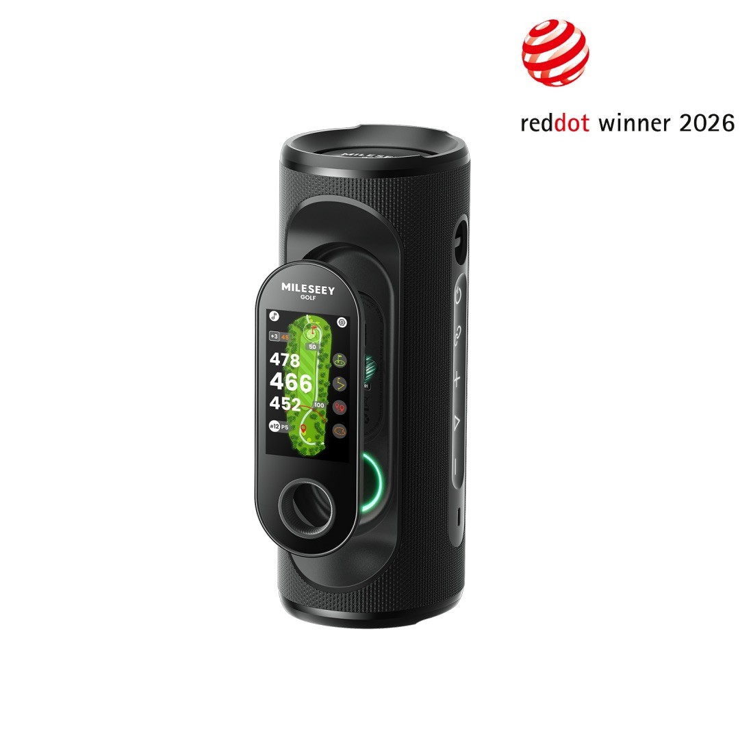 MiLESEEY GeneSonic Pro Golf Speaker with Detachable GPS Rangefinder Handheld New