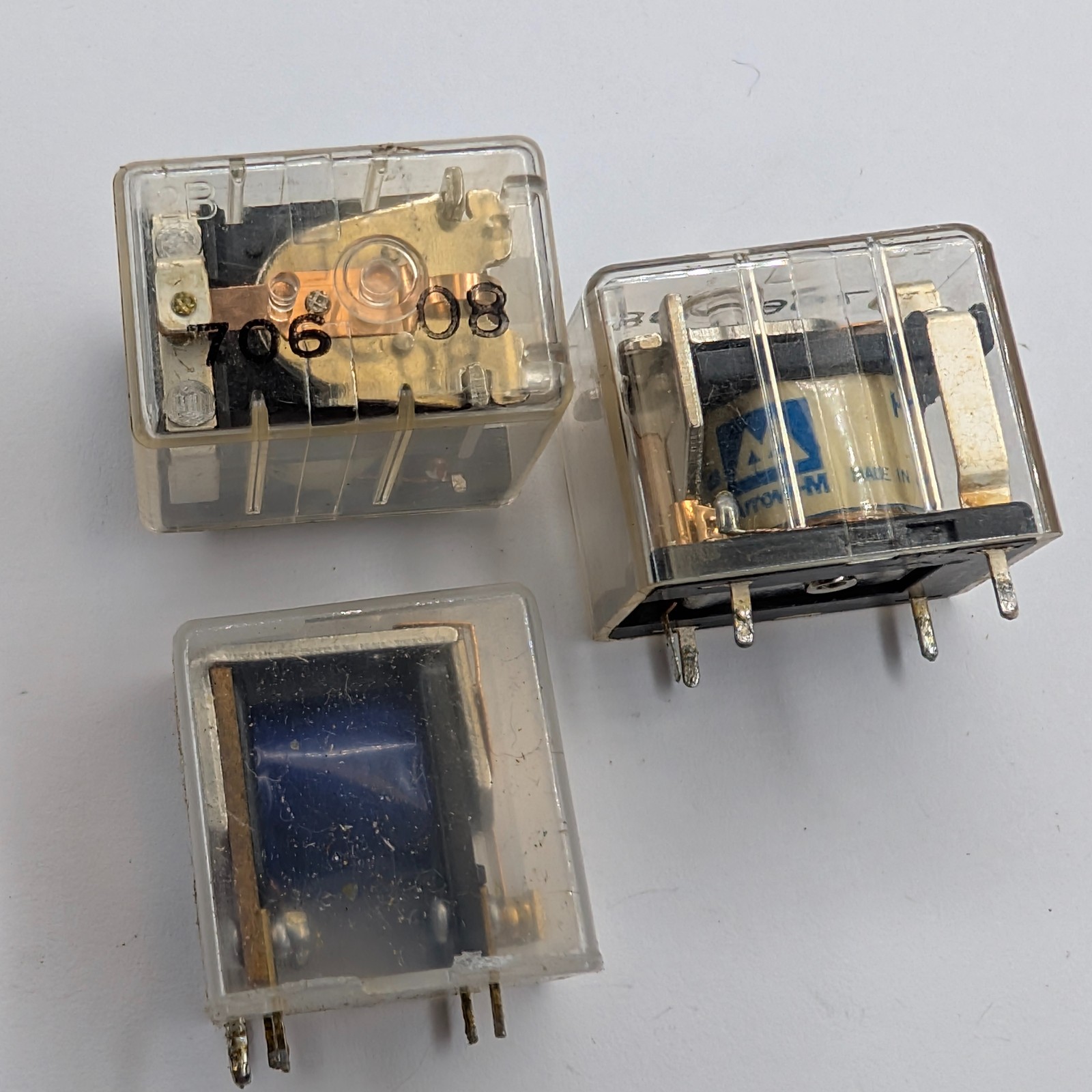 x3 Japan Omron & LC1-C Switches Automation 08 Components Electronic Relay 706 E5