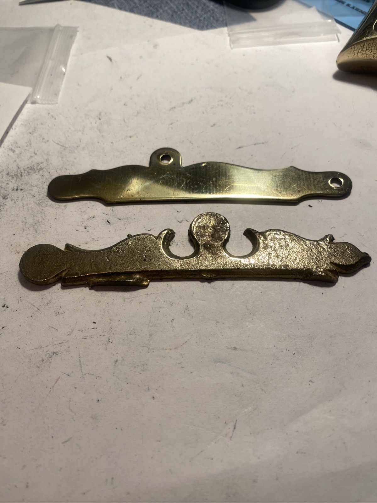Side Plate For A Kentuck Muzzleloader Rifle A Decorative Plate.