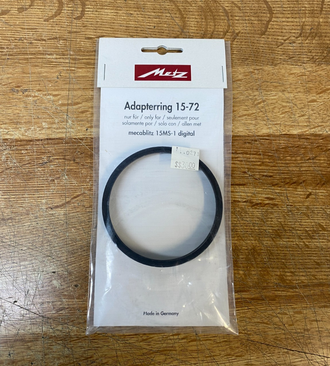 Metz 72mm Adapter Ring for the Mecablitz 15 MS-1 Ringlight Flash