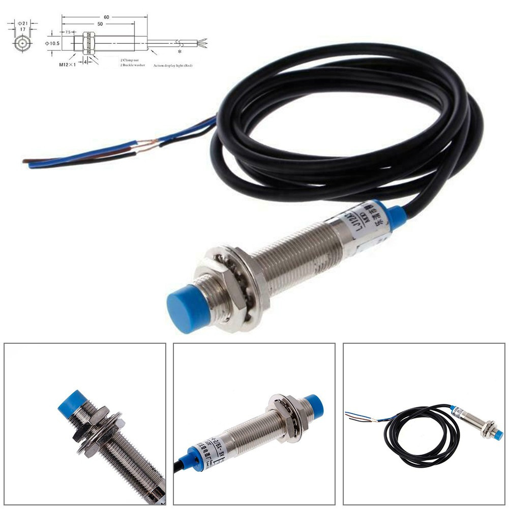4mm DC 5V NPN NO LJ12A3-4-Z/BX-5V Inductive for PROXIMITY Sensor Switch New