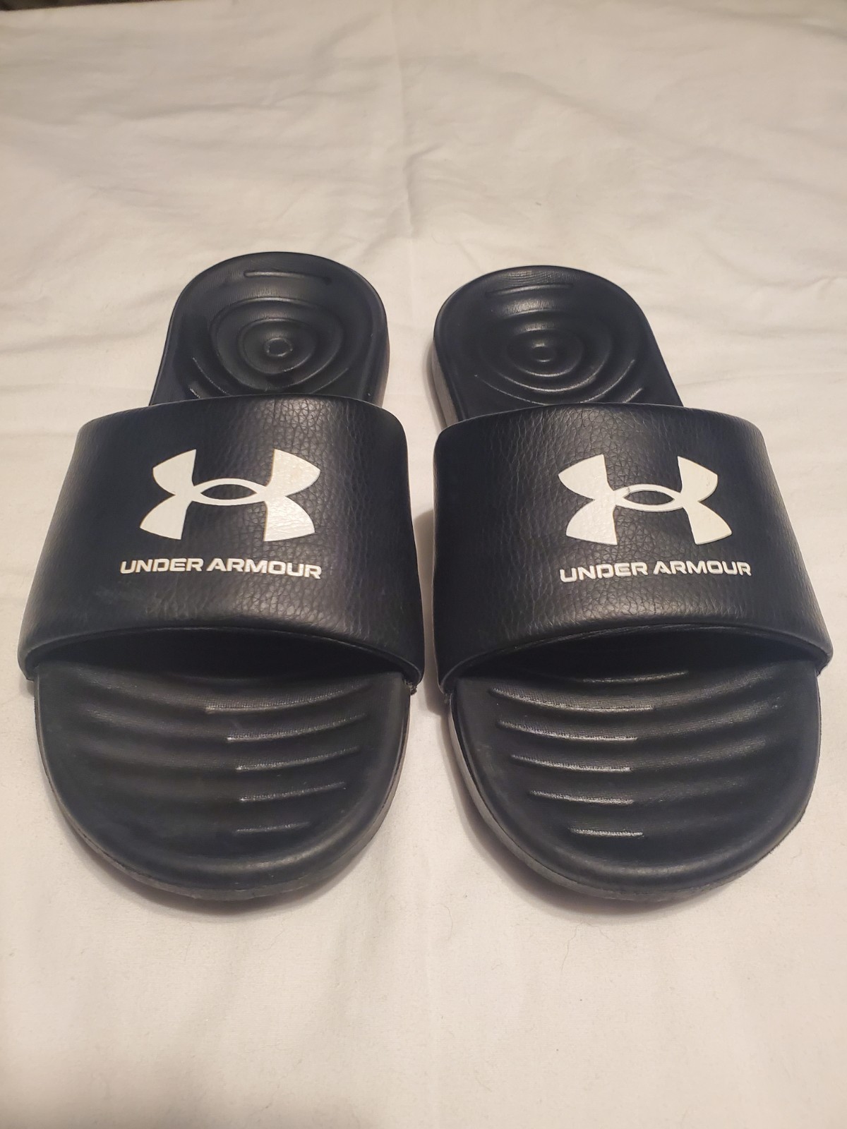 Black Under Armour  Slides Size Mens 8