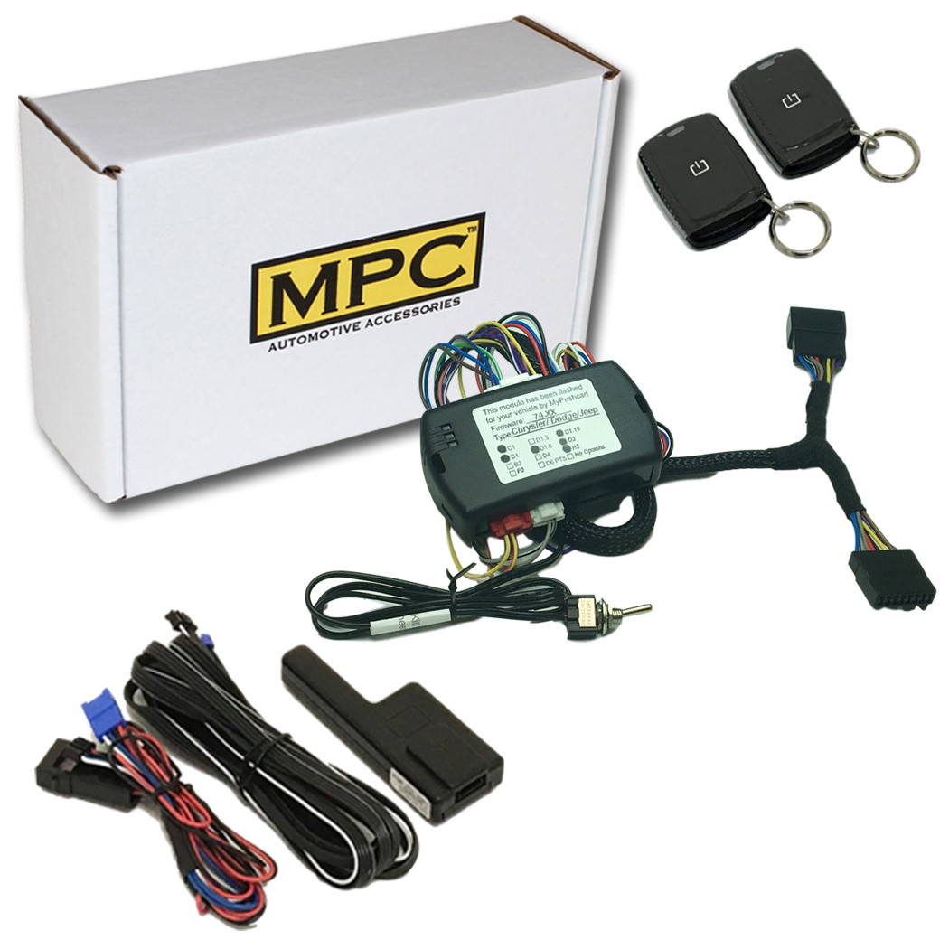 1-Button Remote Start Kit For 2008 Dodge Ram 1500 - T-Harness - Key-to-Start