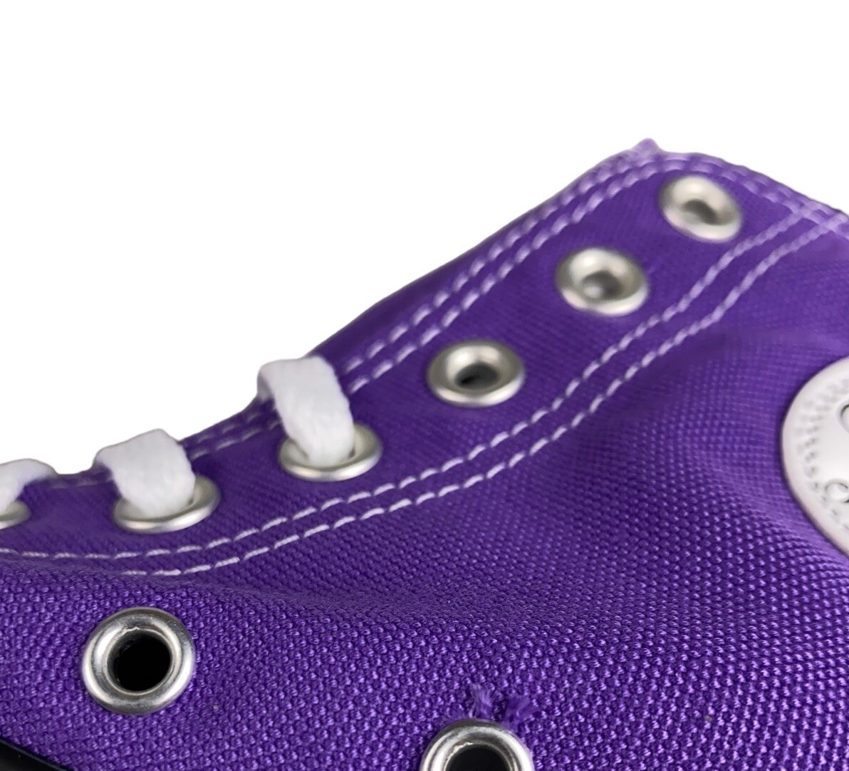 NEW Converse Chuck Taylor All Star Hi B Grade Purple White Mens 7.5 Womens 9.5