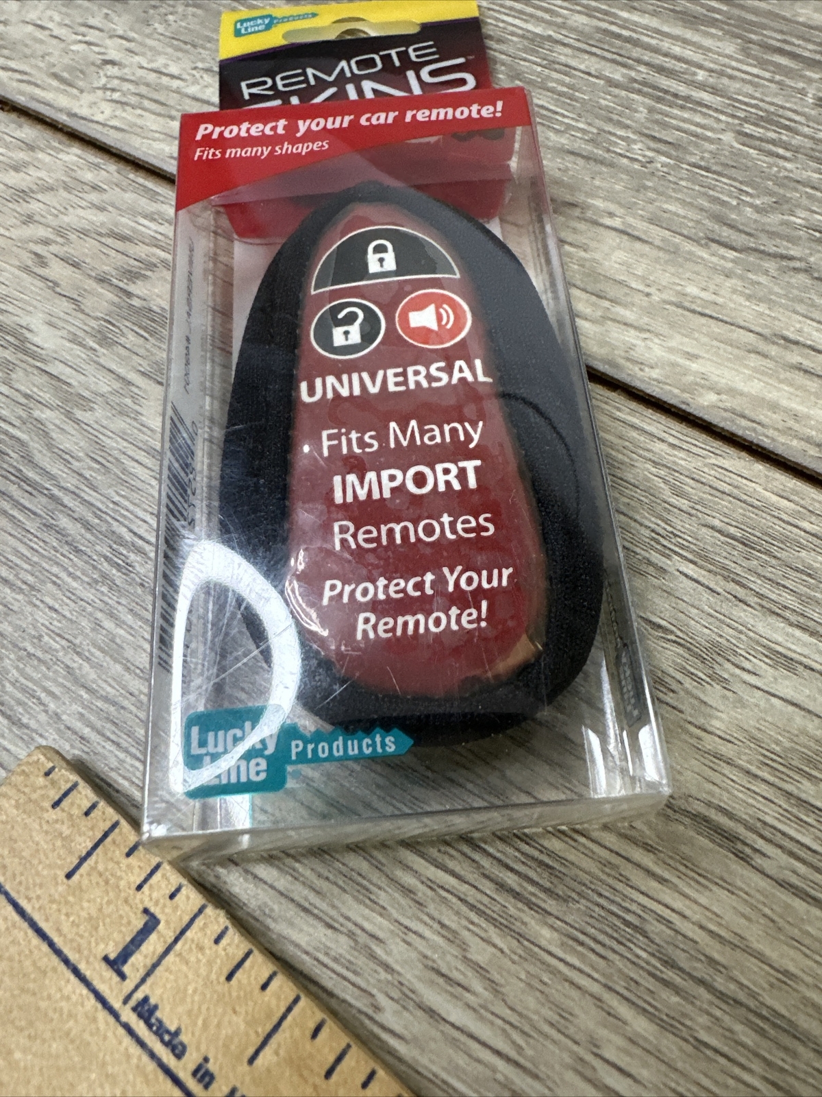 Lucky Line 49001 Remote Skin Universal Black 1 Per Pack New