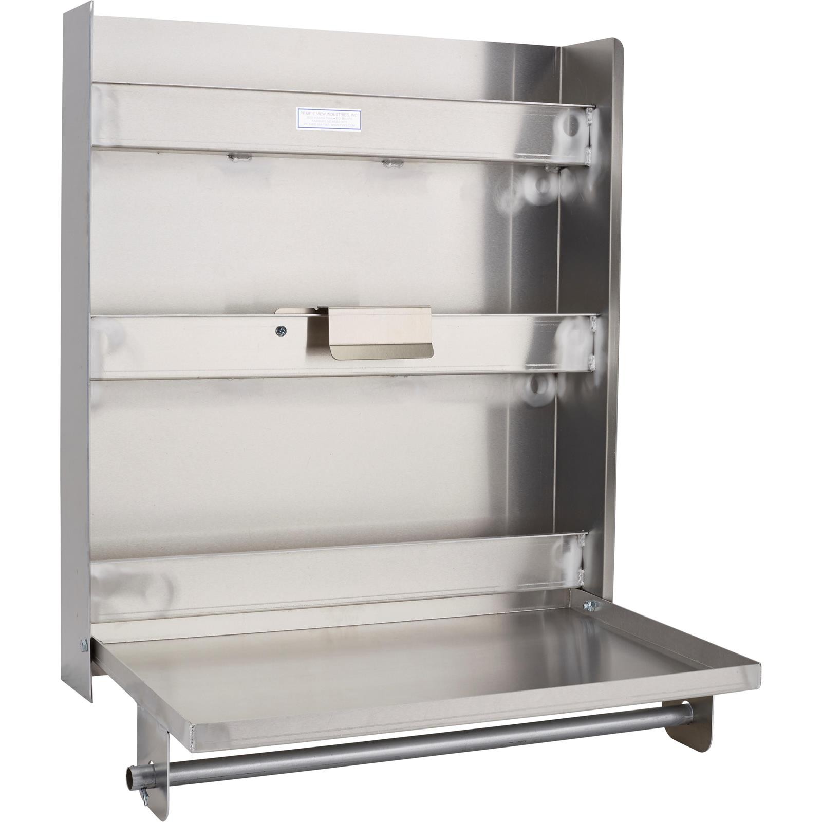 Aluminum Door Shelves Cabinet Organizer for Garage, Shop, Enclosed Trailer