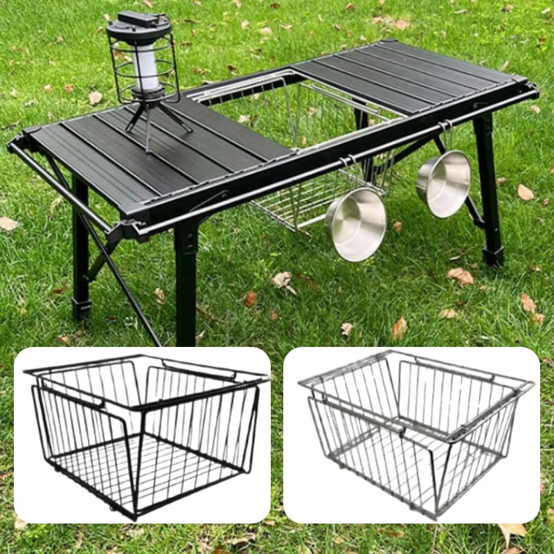 Basket Folding 1 Unit Igt Drain Basket Stainless Steel Igt Camping Table Basket