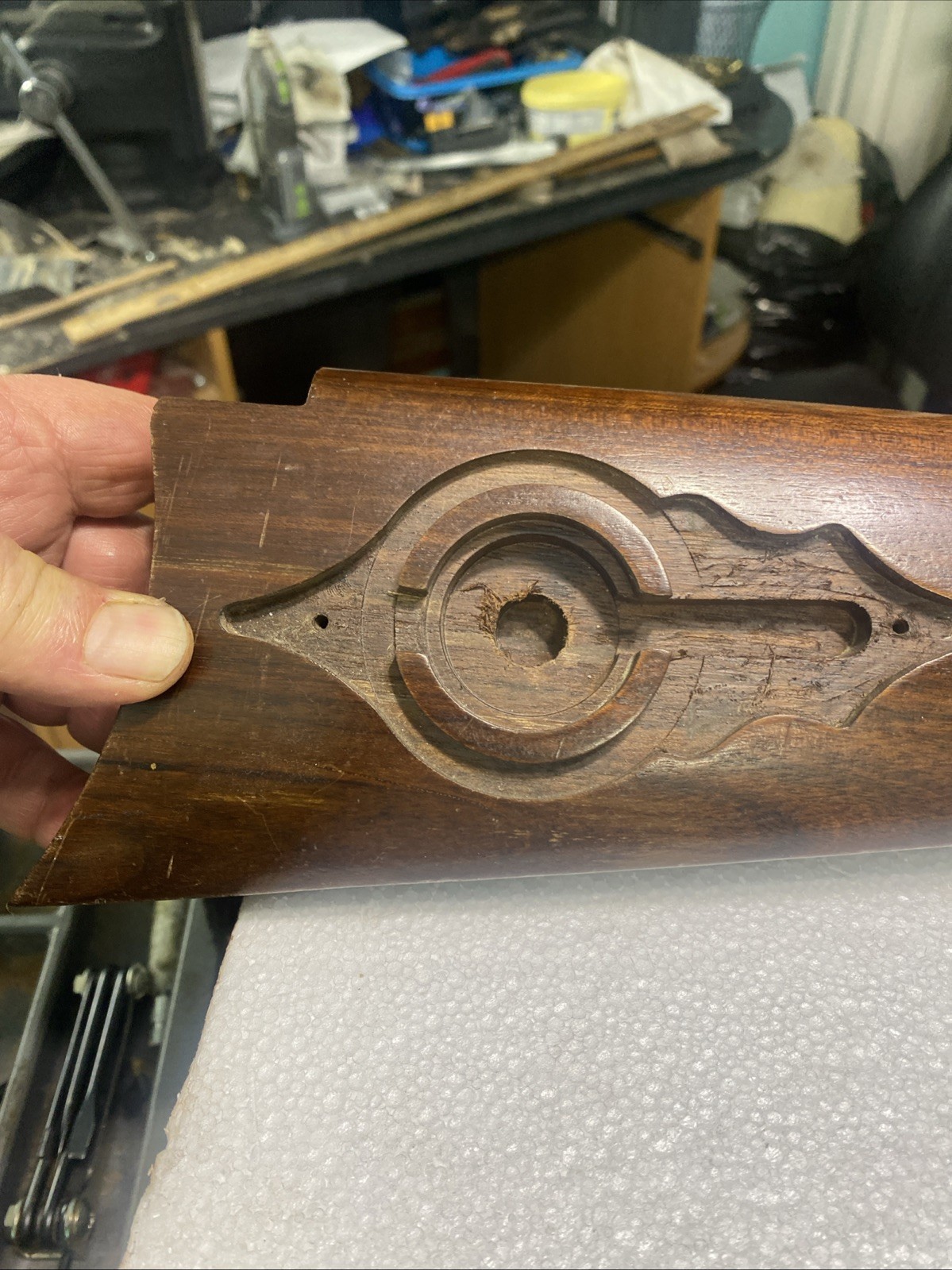 Investarms Hawken Muzzleloader Stock, Figured Walnut(Please Read Description!!!)