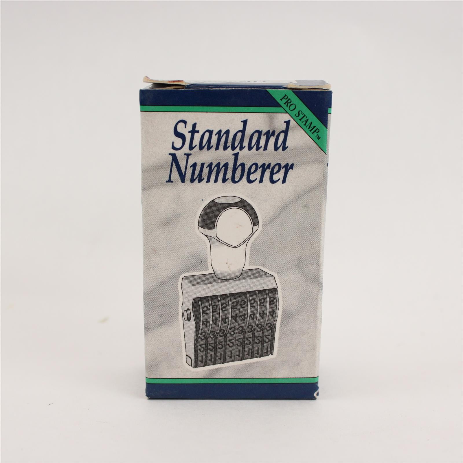 Newell Pro Stamp Standard Numberer Office Numbering Stamp