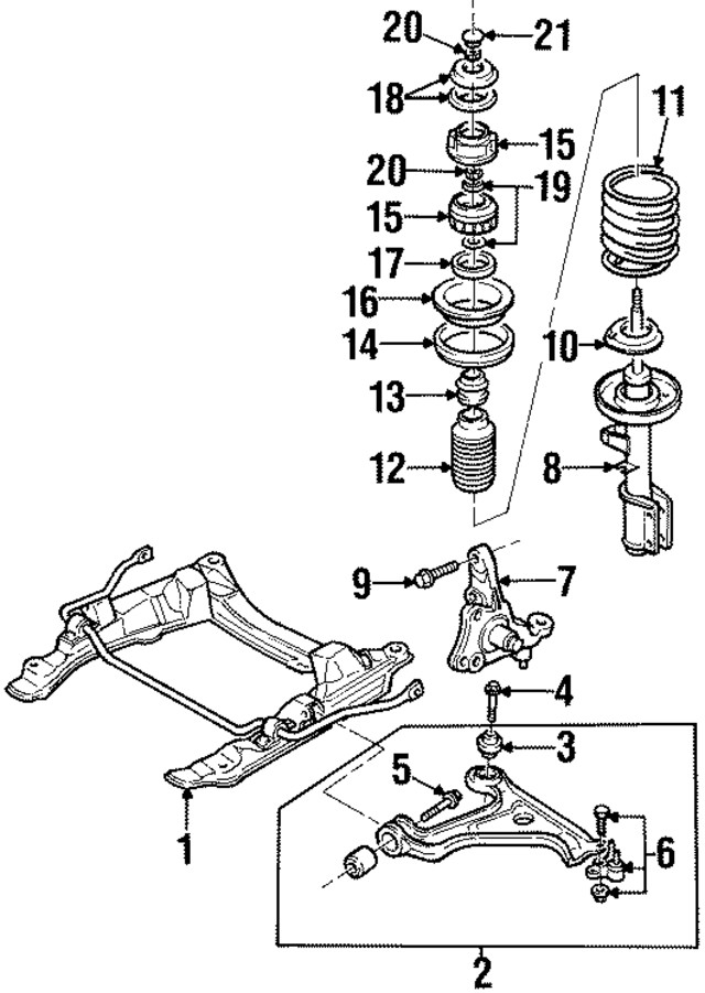 Genuine GM Knuckle 90445666