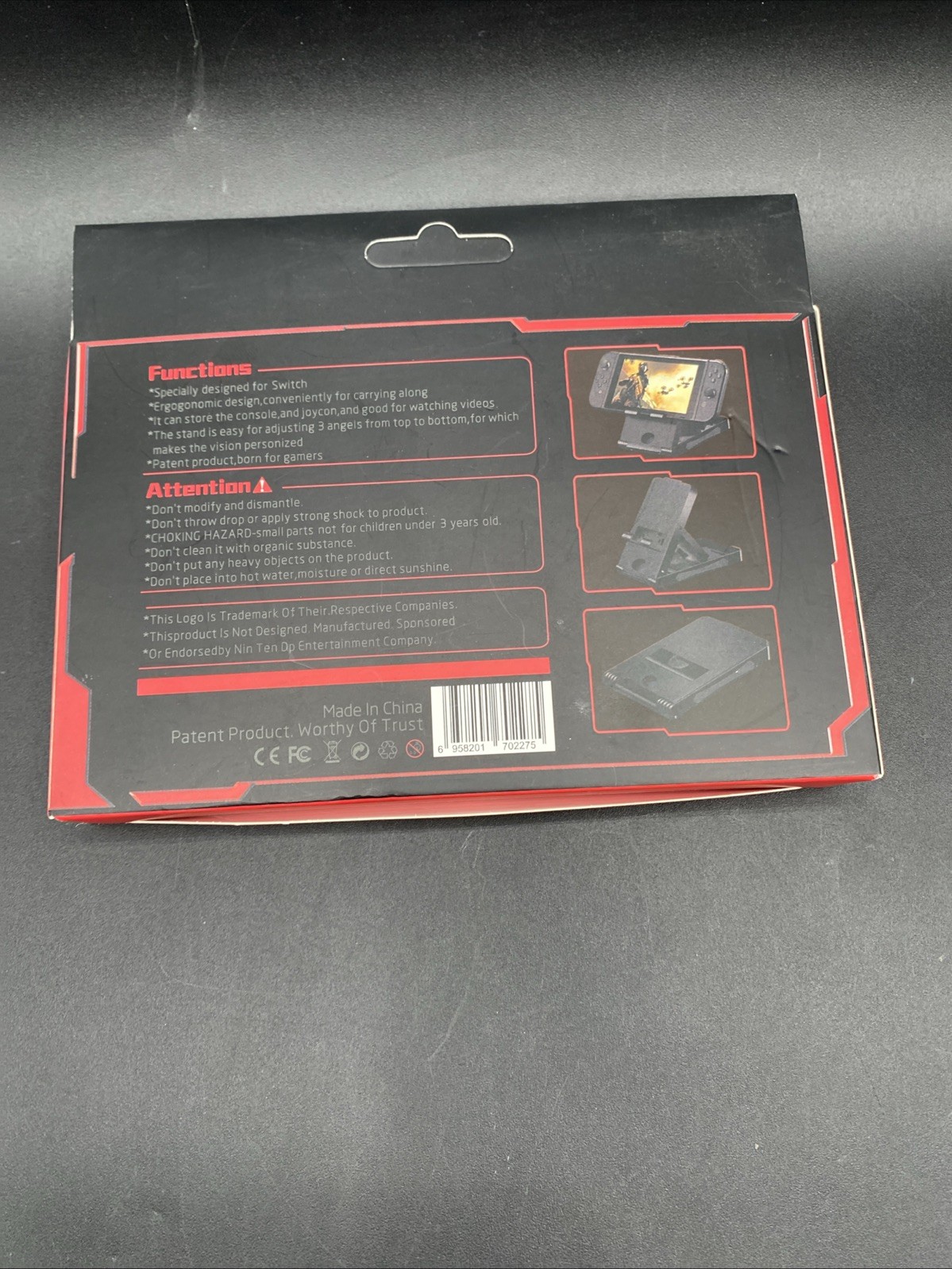 Switch Playstand for Nintendo Switch Open Box