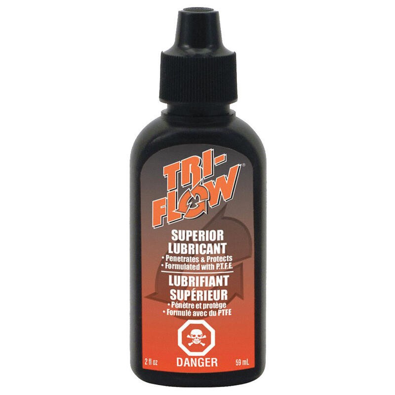 TriFlow Multi Purpose Lubricant TF21010; 2oz Dropper Bottle Petroleum Distillate