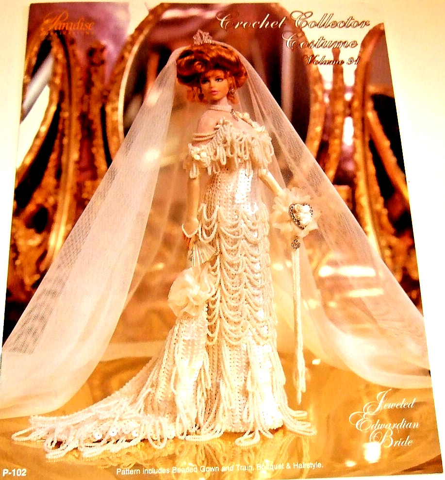 Paradise Publications Crochet Volume 91 - Jeweled Edwardian Bride