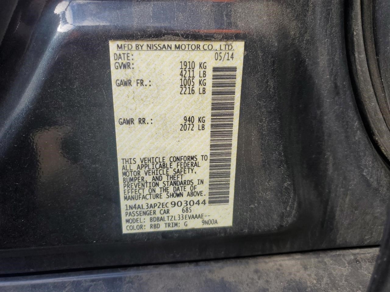 Ignition Switch Fits 2016-2024 TITAN XD OEM