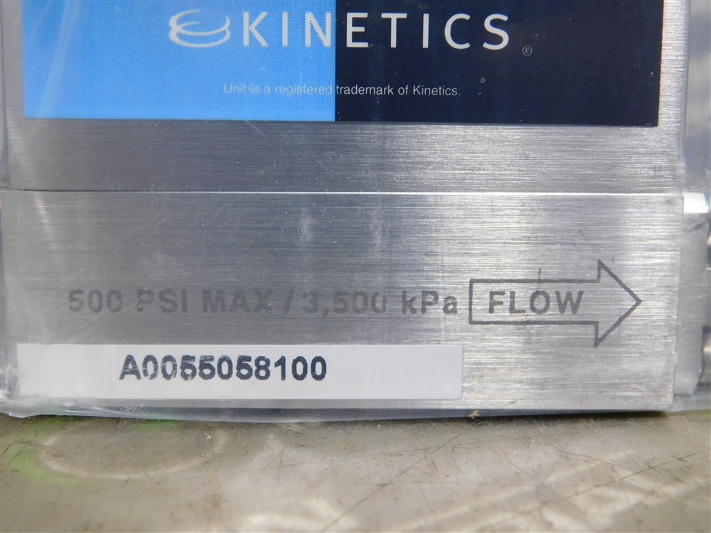 NEW Kinetics 1660 Profibus Metal Seal Mass Flow Controller 500 PSI Max. 3500 kPa