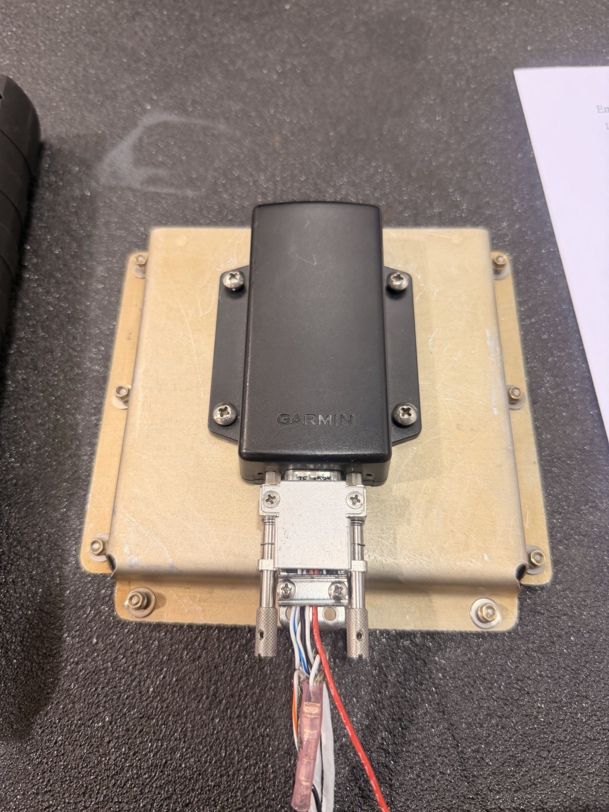 Garmin Flight Stream 210  with connector. Removed for Upgrade.