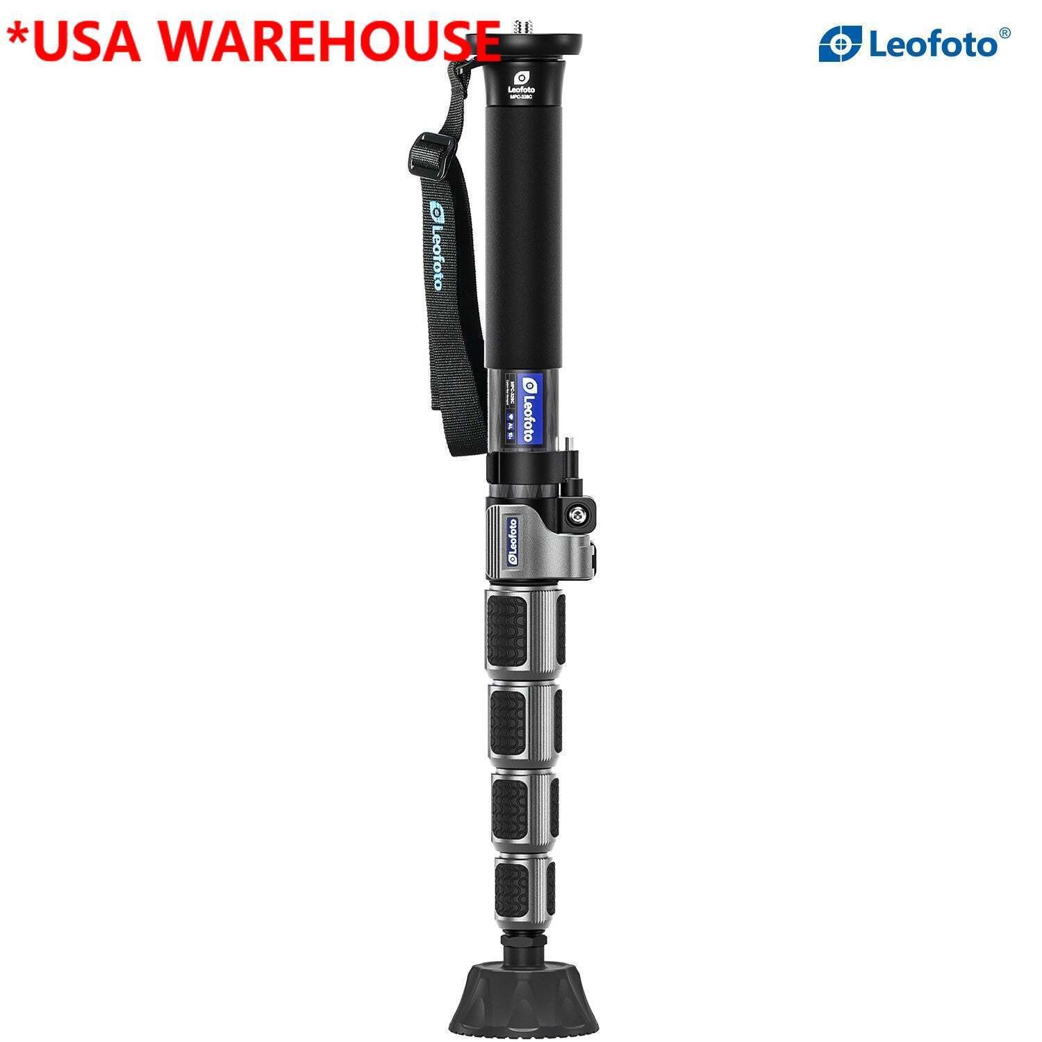 Leofoto MPC-326C Series Carbon Fiber Monopod with Case | Water-Resistant