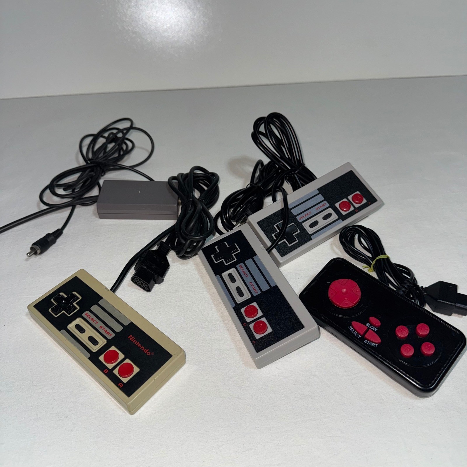 Nintendo NES Controller Lot OEM NES-004 RF Switch NES-003 USB Controllers Black