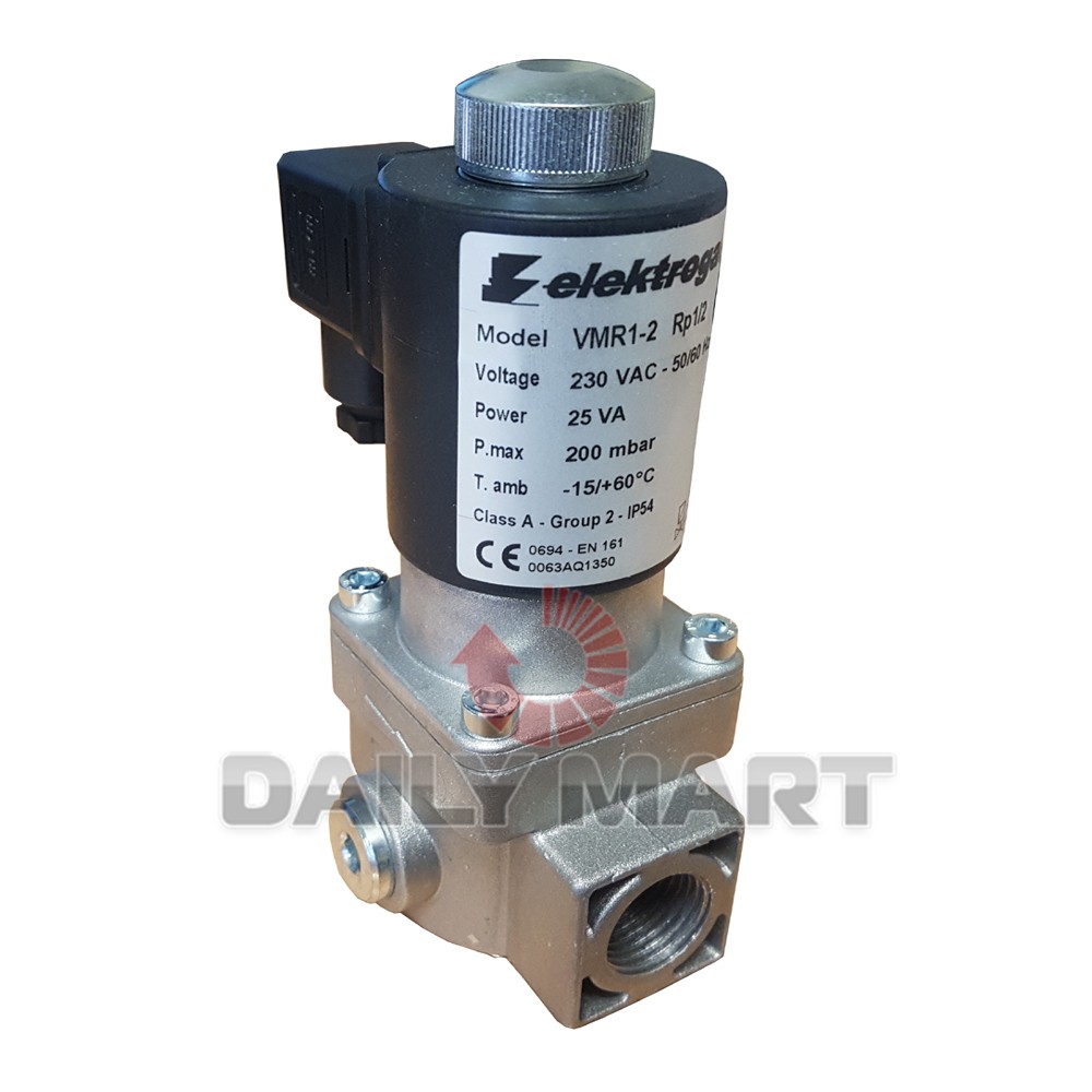 New In Box ELEKTROGAS VMR1-2 RP1/2 Solenoid Valve