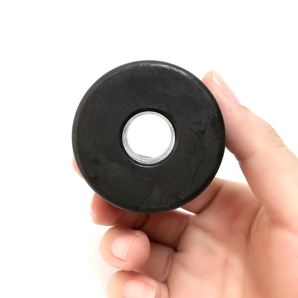 Rubber Weight Plate Spacers 2 Pack Shock Absorbing for 19mm Gym Guide