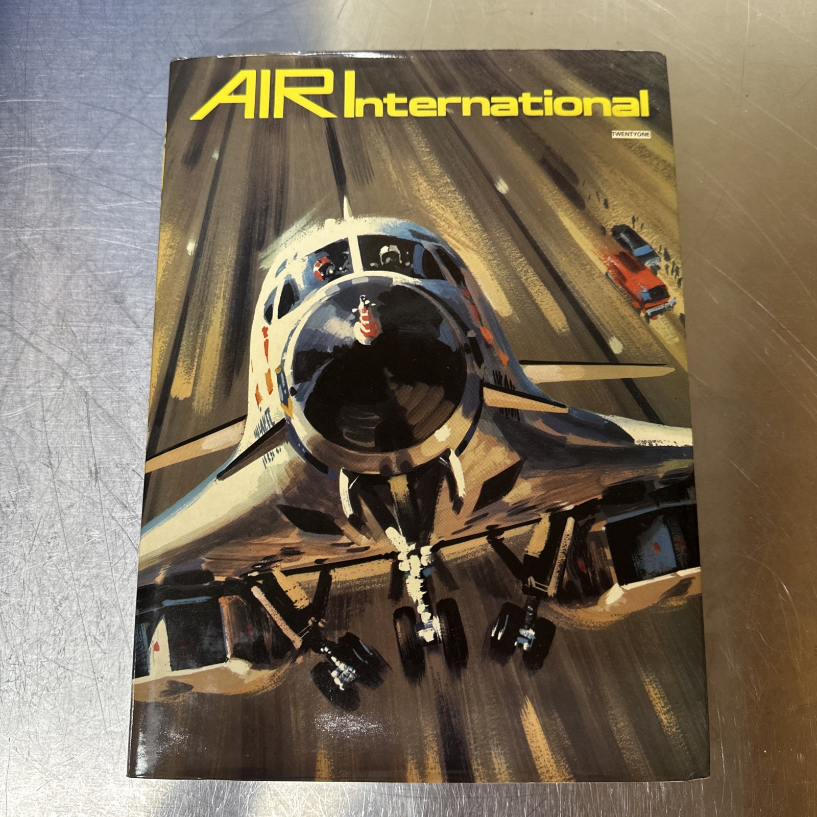 Air International Hardcover Book Volume Twenty One W/Dust Cover ~ Jul-Dec 1981