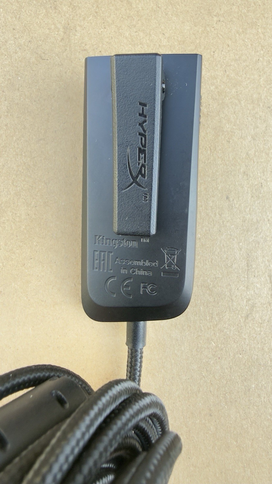HyperX USB Audio Cable Controller 7.1 Surround Black