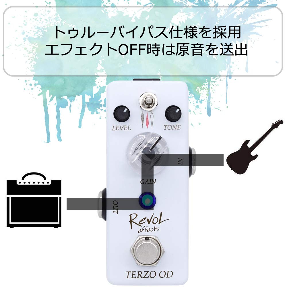 REVOL EFFECTS Levol Effector Effector Overdrive TERZO OD EOD-03