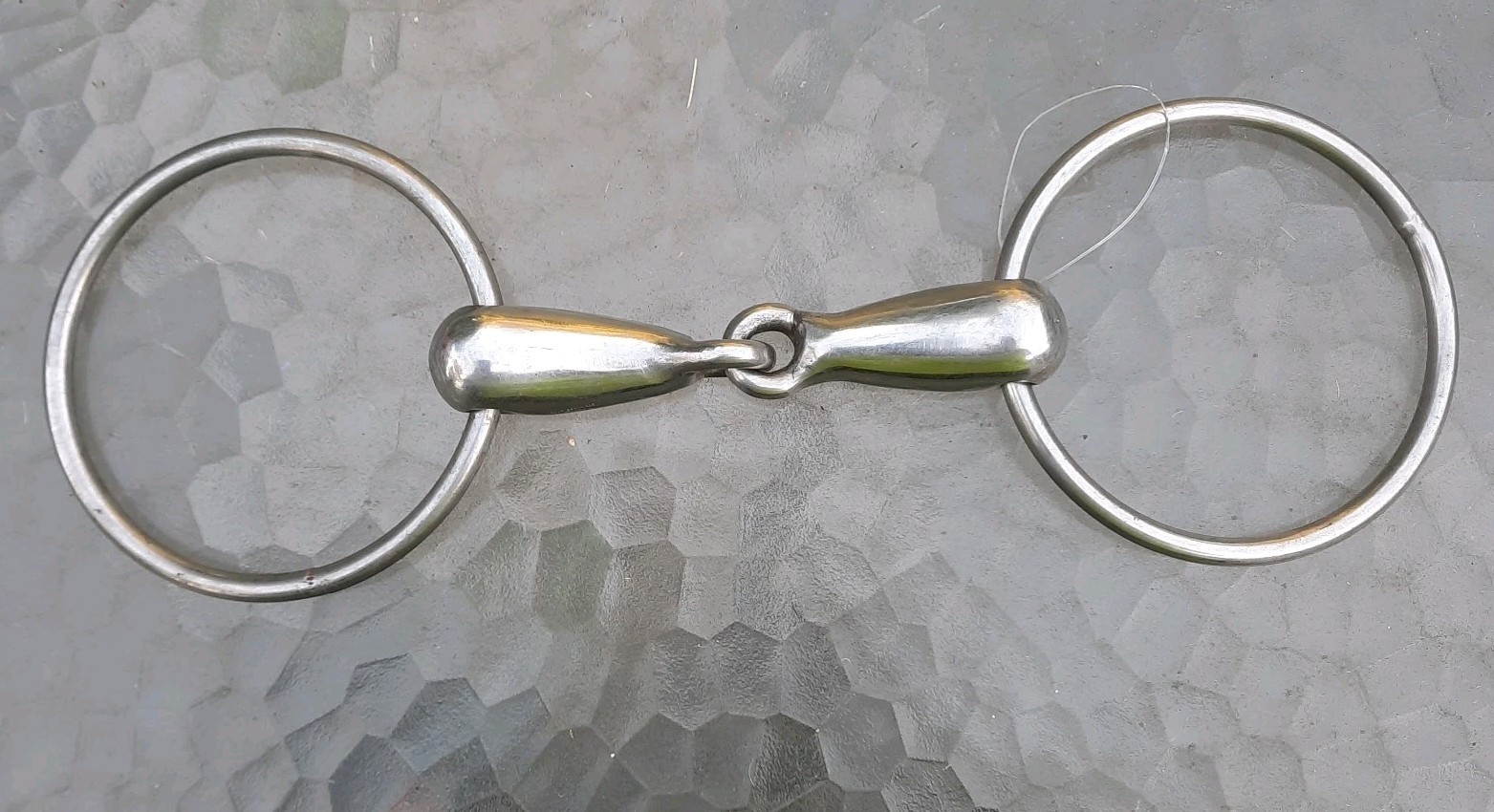 HERM SPRENGER HS 4.25" Large Ring Loose Ring Stainless Steel Snaffle Bit 4 1/4"