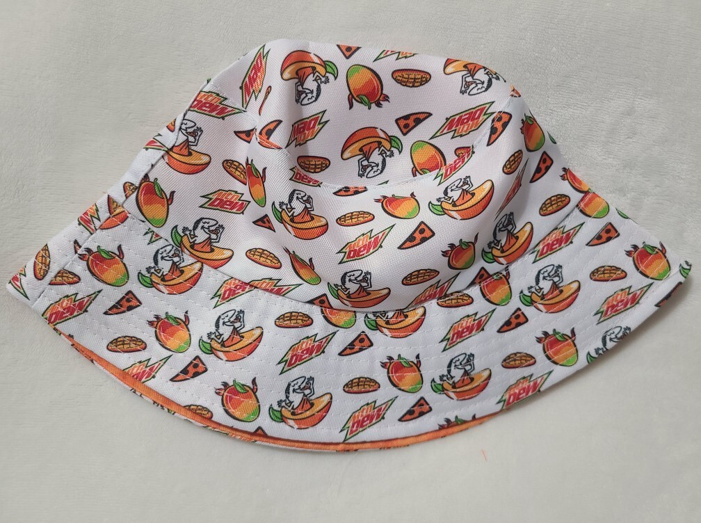 Mountain Dew Mango Rush Bucket Hat Limited Edition