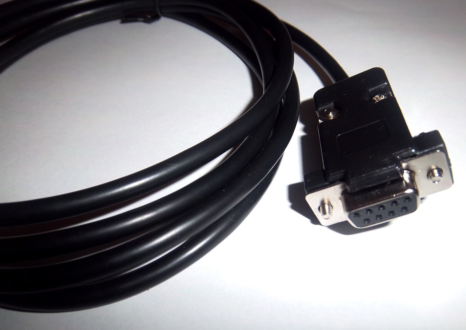 FANUC 6M CNC MODEL - PC SERIAL CNC/DNC DATA CABLE - (TYPE B)