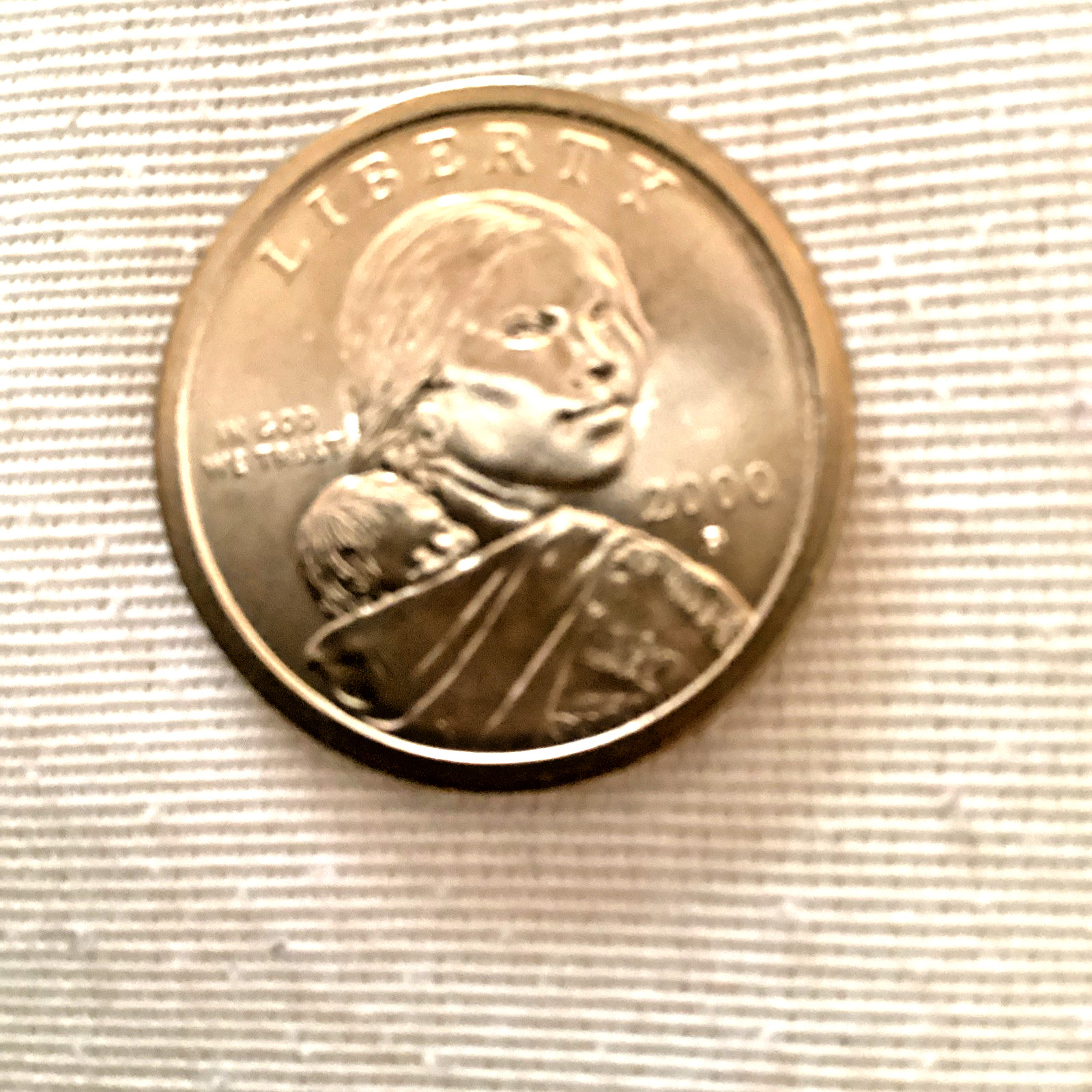 2000 p Sacagawea dollar From uncirculated roll