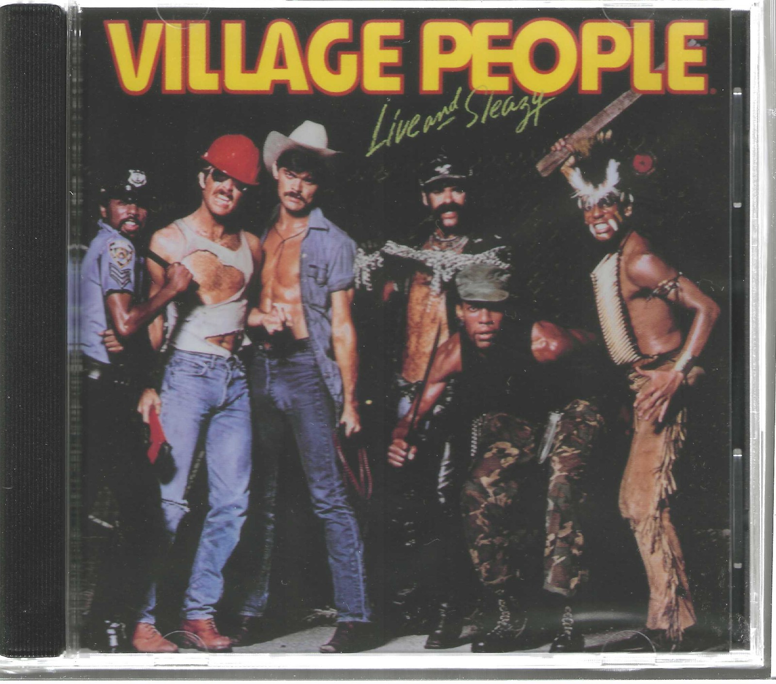 CD Live and Sleazy by The Village People NEW SEALED