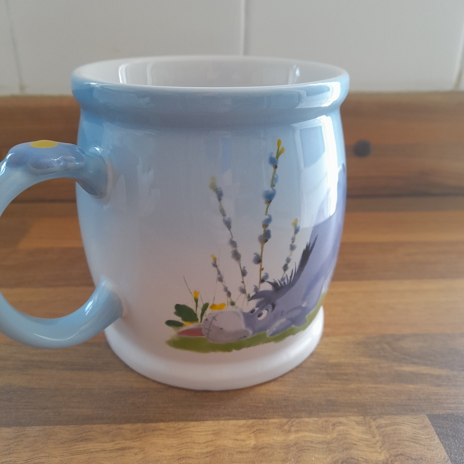 Disney Authentic Original Eeyore Curved Mug