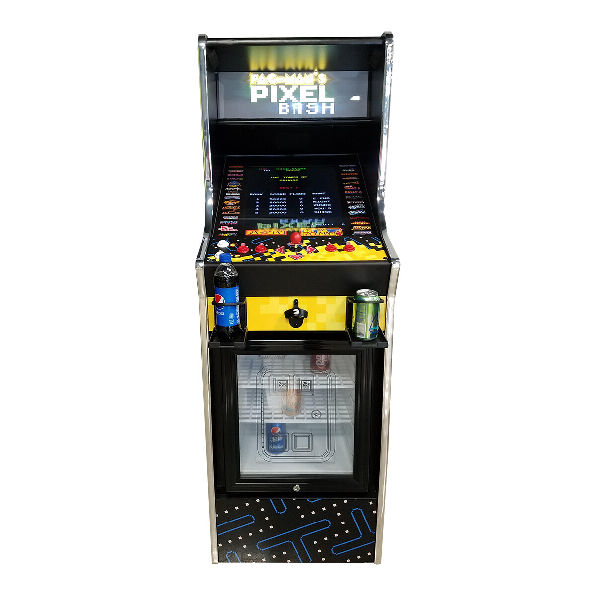 Pac Man Pixel Bash Chill Home Upright Game