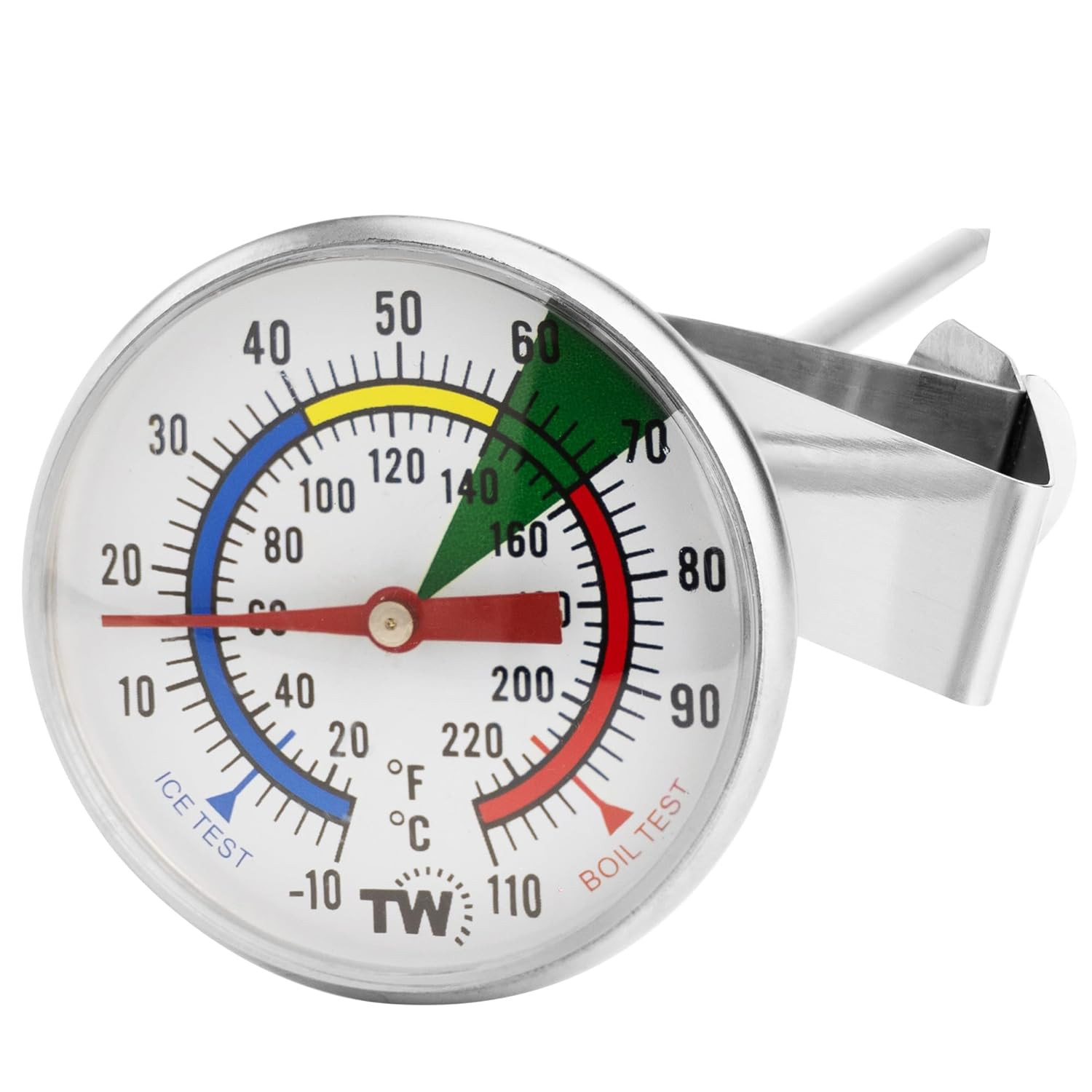 Milk Thermometer for Steaming Milk - Ideal as a Coffee Temperature Thermometer w